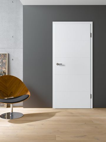 Weißlack RAL 9016 ringo Tür weiße Tür Stiltür