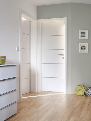 Weißlack RAL 9016 ringo Tür weiße Tür Stiltür
