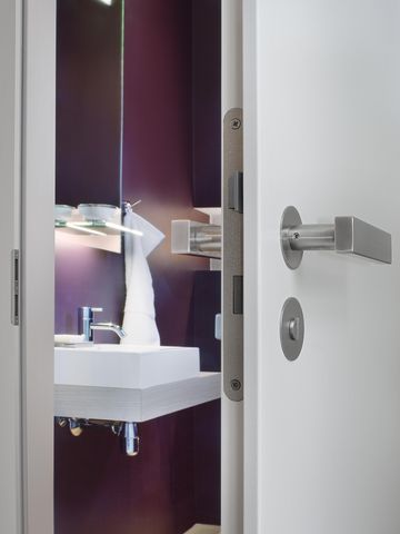 Drücker Madrid (Rosette 2 mm) als WC-Garnitur