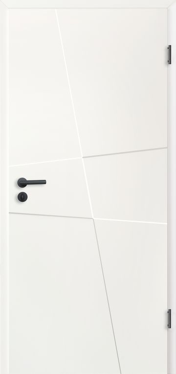 Weißlack RAL 9016 ringo Tür Stiltür