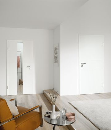 Weißlack RAL 9016 ringo Tür weiße Tür Stiltür