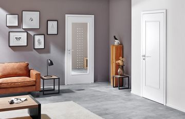 Weißlack RAL 9016 weiße Tür ringo Tür Stiltür
